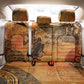 African Women Back Car Seat Cover With Tribal Pattern - African Pride