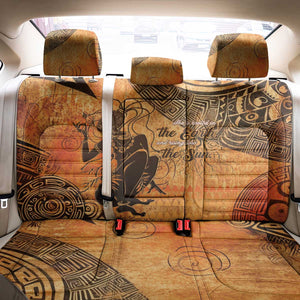 African Women Back Car Seat Cover With Tribal Pattern - African Pride