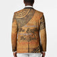 African Women Blazer She Is Rooted In The Earth and Rising Like The Sun