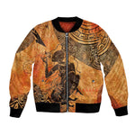 African Women Bomber Jacket With Tribal Pattern - African Pride