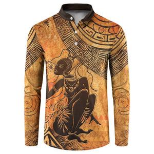 African Women Button Sweatshirt She Is Rooted In The Earth and Rising Like The Sun