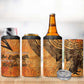 African Women 4 in 1 Can Cooler Tumbler With Tribal Pattern - African Pride