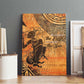 African Women Canvas Wall Art With Tribal Pattern - African Pride