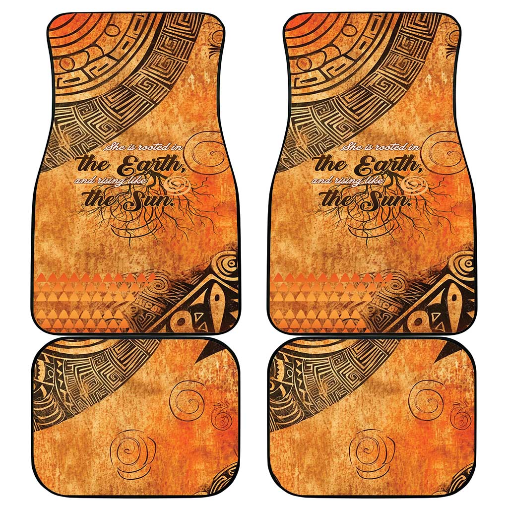 African Women Car Mats With Tribal Pattern - African Pride