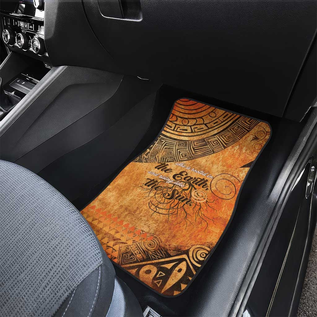 African Women Car Mats With Tribal Pattern - African Pride
