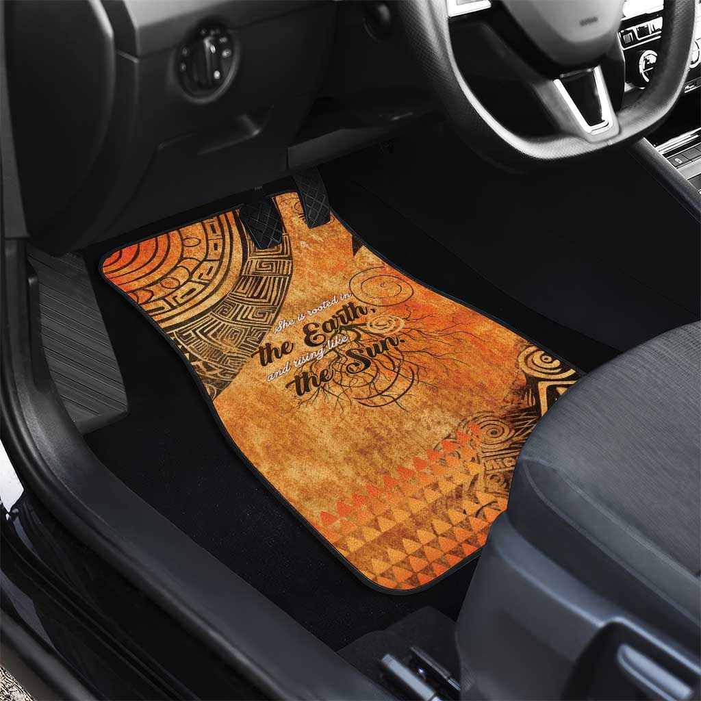 African Women Car Mats With Tribal Pattern - African Pride