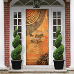 African Women Door Cover She Is Rooted In The Earth and Rising Like The Sun