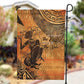 African Women Garden Flag With Tribal Pattern - African Pride