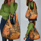 African Women Grocery Bag With Tribal Pattern - African Pride