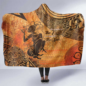 African Women Hooded Blanket With Tribal Pattern - African Pride