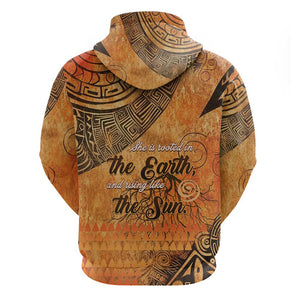 African Women Hoodie With Tribal Pattern - African Pride