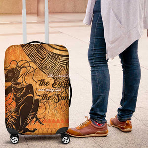African Women Luggage Cover With Tribal Pattern - African Pride