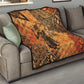 African Women Quilt With Tribal Pattern - African Pride