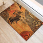 African Women Rubber Doormat With Tribal Pattern - African Pride
