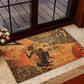 African Women Rubber Doormat With Tribal Pattern - African Pride