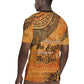African Women Rugby Jersey With Tribal Pattern - African Pride