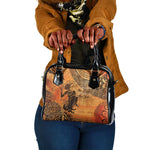 African Women Shoulder Handbag With Tribal Pattern - African Pride