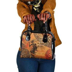 African Women Shoulder Handbag With Tribal Pattern - African Pride