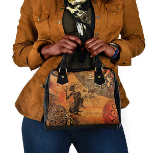 African Women Shoulder Handbag With Tribal Pattern - African Pride