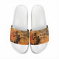 African Women Slide Sandals She Is Rooted In The Earth and Rising Like The Sun
