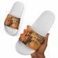 African Women Slide Sandals She Is Rooted In The Earth and Rising Like The Sun