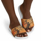 African Women Slide Sandals She Is Rooted In The Earth and Rising Like The Sun