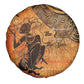 African Women Spare Tire Cover With Tribal Pattern - African Pride