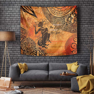 African Women Tapestry With Tribal Pattern - African Pride