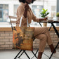 African Women Tote Bag She Is Rooted In The Earth and Rising Like The Sun
