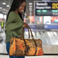 African Women Travel Bag She Is Rooted In The Earth and Rising Like The Sun