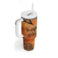 African Women Tumbler With Handle With Tribal Pattern - African Pride