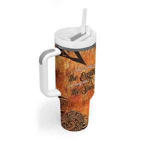 African Women Tumbler With Handle With Tribal Pattern - African Pride