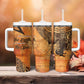 African Women Tumbler With Handle With Tribal Pattern - African Pride
