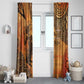 African Women Window Curtain With Tribal Pattern - African Pride
