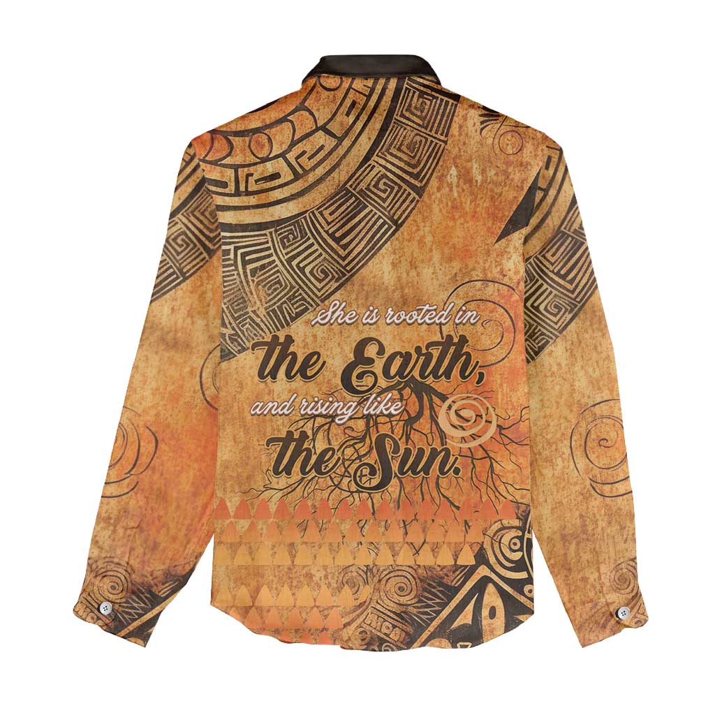 African Women Women Casual Shirt With Tribal Pattern - African Pride