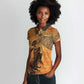 African Women Women Polo Shirt With Tribal Pattern - African Pride