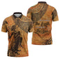 African Women Zipper Polo Shirt She Is Rooted In The Earth and Rising Like The Sun
