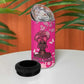 African Women Black Beautiful Brave and Bressed - Pink Color 4 in 1 Can Cooler Tumbler - African Pride