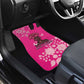 African Women Black Beautiful Brave and Bressed - Pink Color Car Mats - African Pride