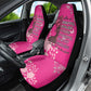 African Women Black Beautiful Brave and Bressed - Pink Color Car Seat Cover - African Pride