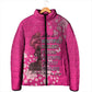 African Women Padded Jacket Black Beautiful Brave and Bressed - Pink Color