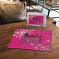 African Women Puzzle Black Beautiful Brave and Bressed - Pink Color