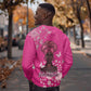 African Women Black Beautiful Brave and Bressed - Pink Color Sweatshirt - African Pride