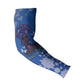 African Women Arm Sleeves Black Beautiful Brave and Bressed - Blue Color