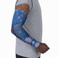 African Women Arm Sleeves Black Beautiful Brave and Bressed - Blue Color