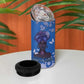 African Women Black Beautiful Brave and Bressed - Blue Color 4 in 1 Can Cooler Tumbler - African Pride