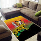 Benin National Day Area Rug Leopard With Coat Of Arms - African Pride