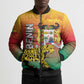 Personalized Benin National Day Bomber Puffer Jacket Leopard With Coat Of Arms