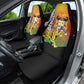 Benin National Day Car Seat Cover Leopard With Coat Of Arms - African Pride