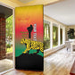 Personalized Benin National Day Door Cover Leopard With Coat Of Arms